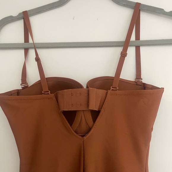 Skims body underwire long dress bronze - Picture 3 of 8